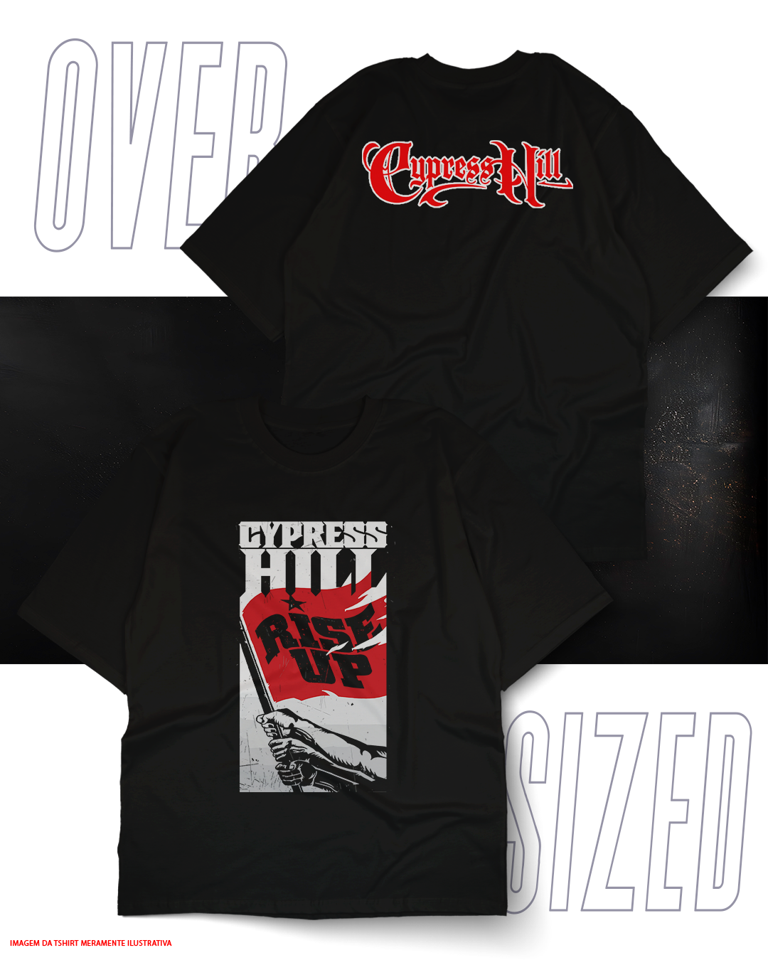 Oversized Unissex - Cypress Hill