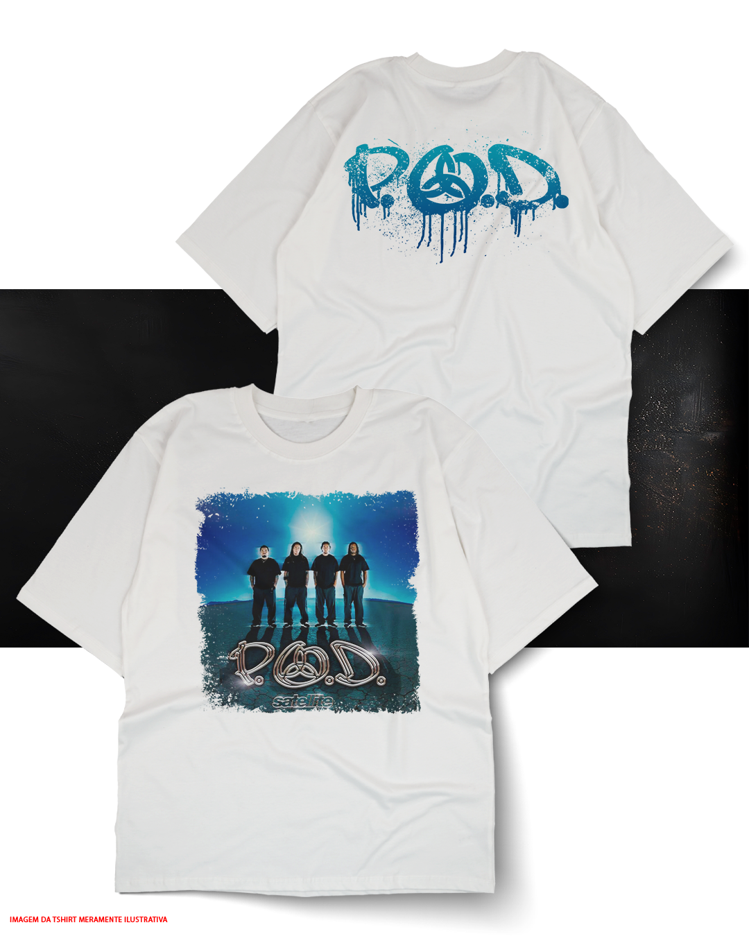 Oversized Unissex - POD - Payable On Death 