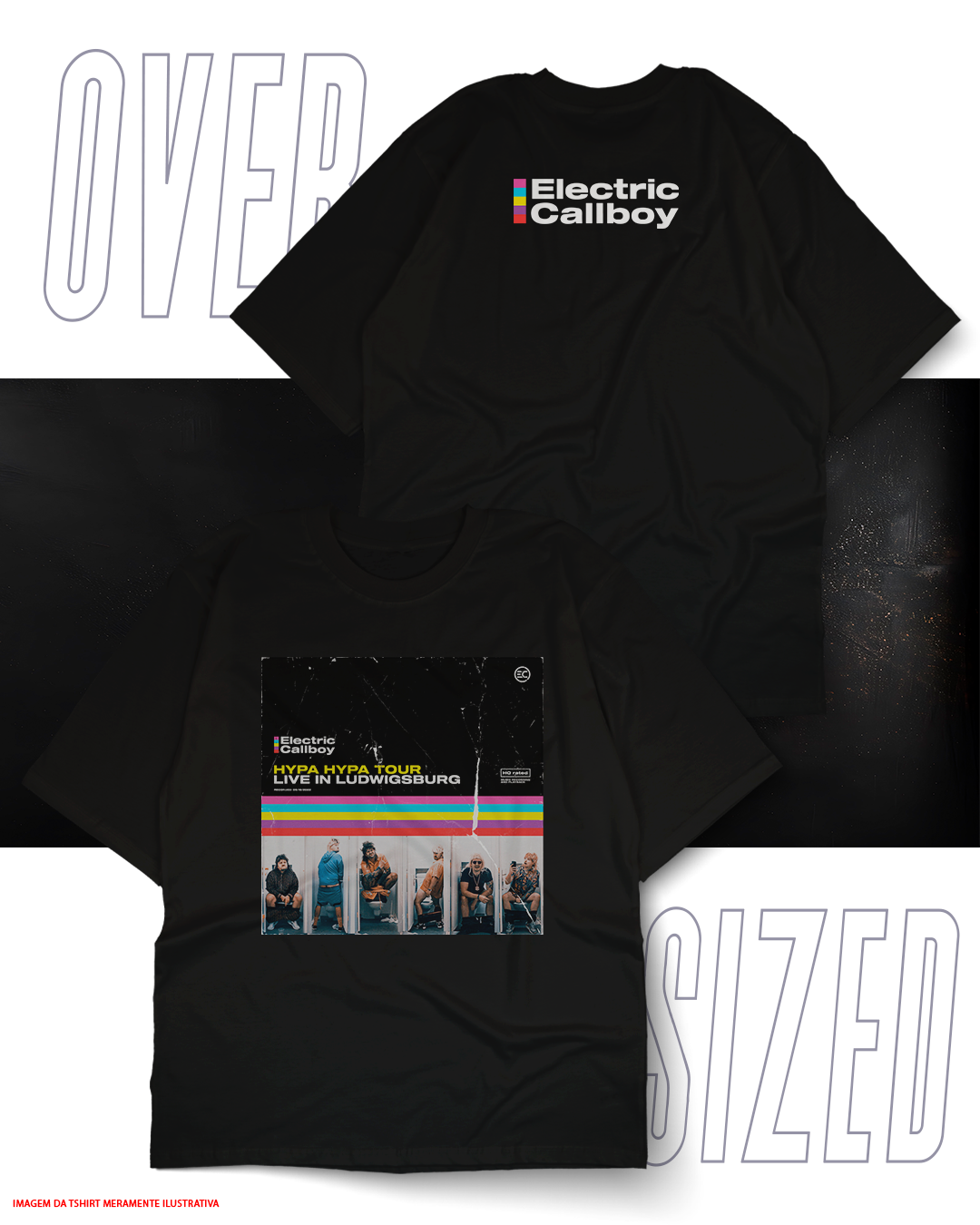 Oversized Unissex - Electric Callboy