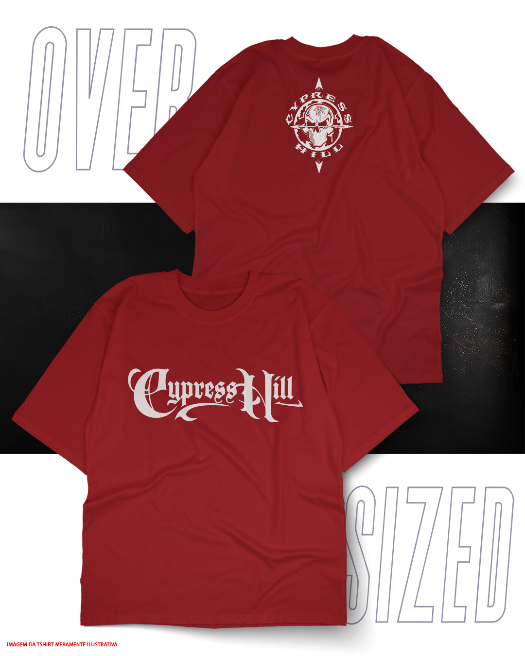 Oversized Unissex - Cypress Hill