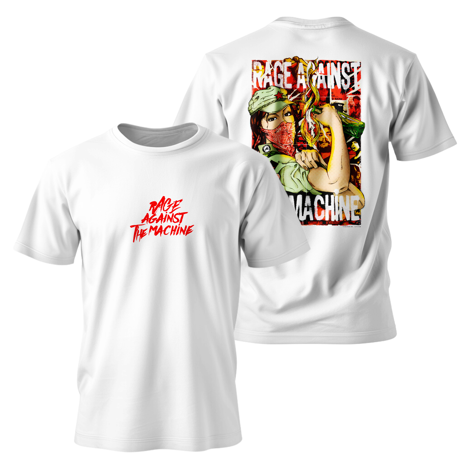 Camiseta Premium - Rage Against The Machine