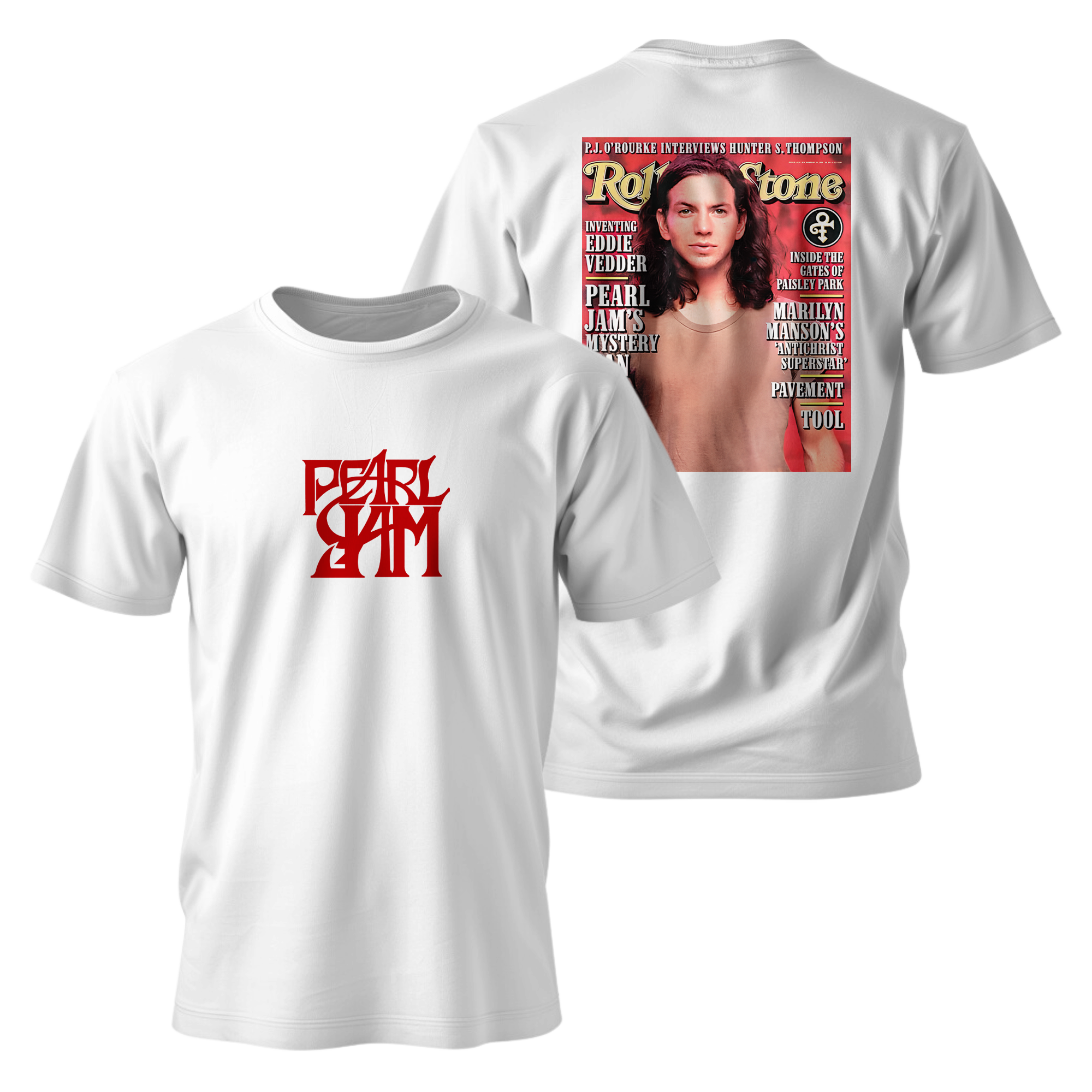 Camiseta Premium - Pearl Jam 