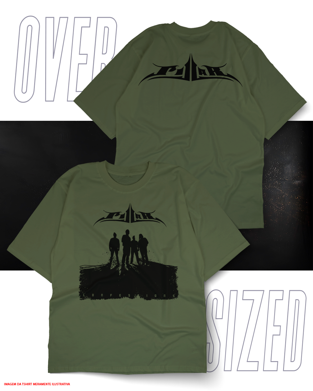 Oversized Unissex - Pillar