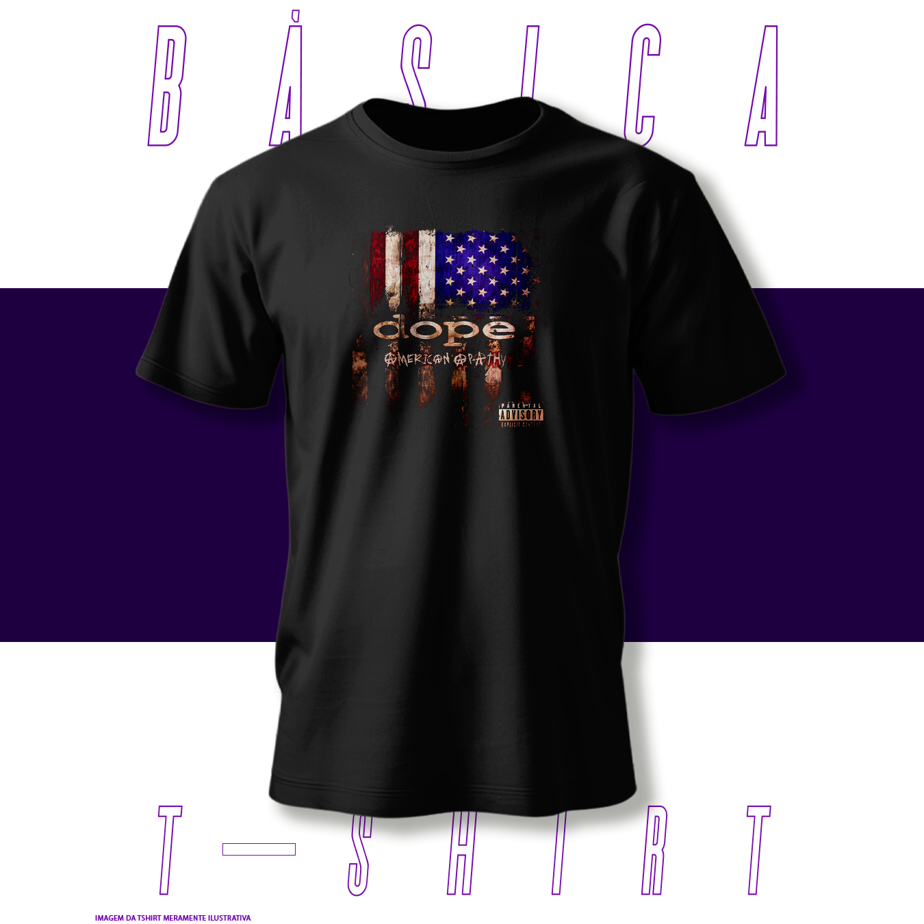 Camiseta Básica - Dope