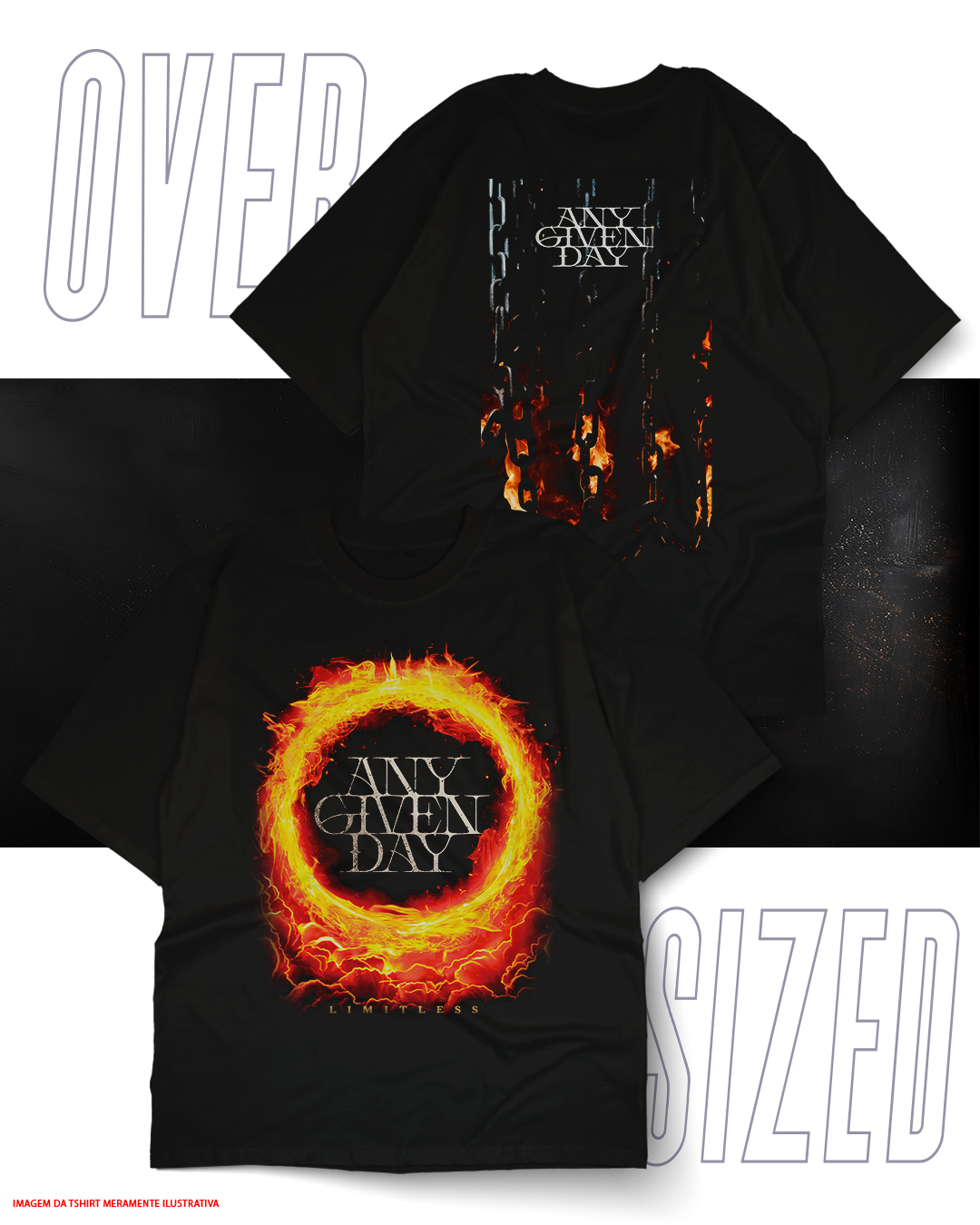 Oversized Unissex - Any Given Day