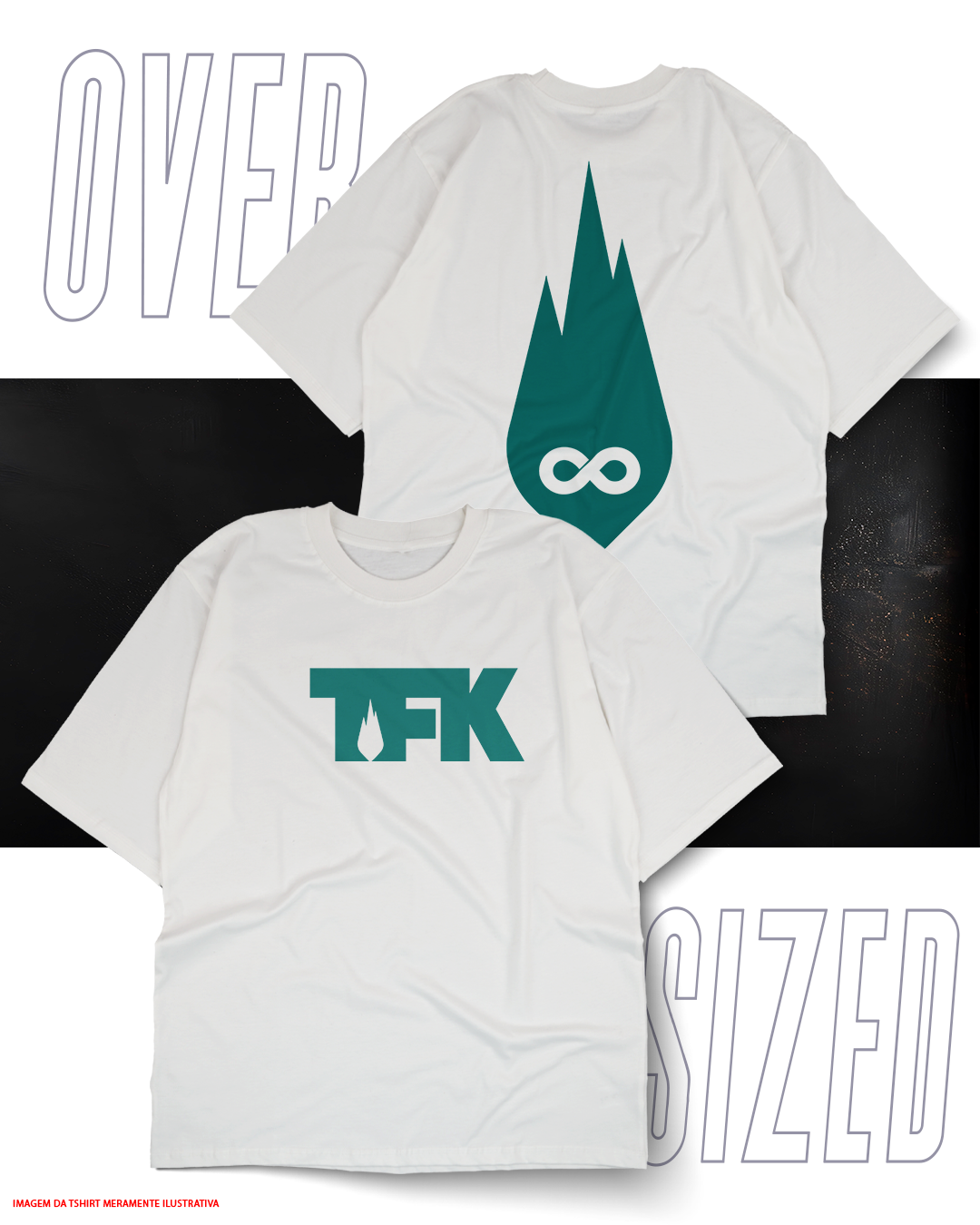 Nome do produto: Oversized Unissex - Thousand Foot Krutch