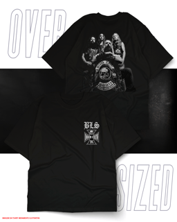 Oversized Unissex - Black Label Society
