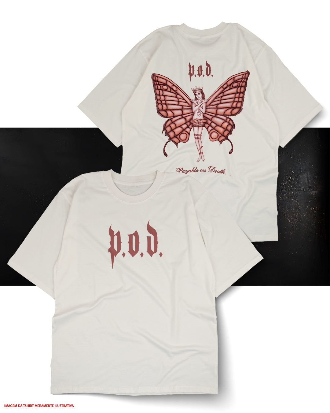 Oversized Unissex - POD - Payable On Death 