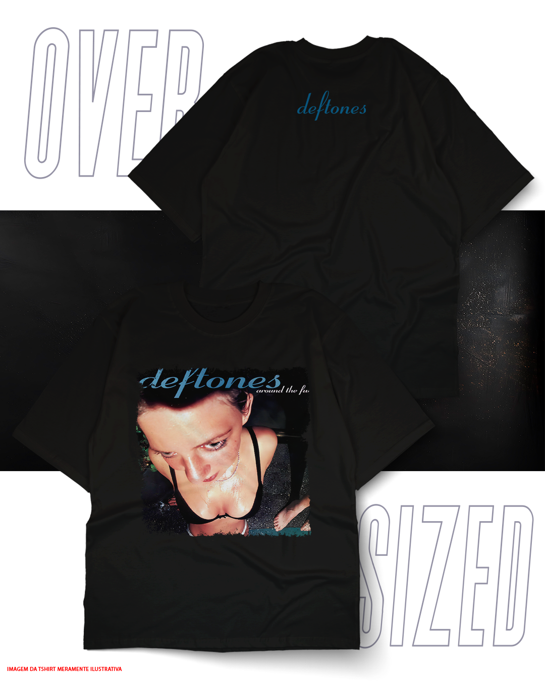 Oversized Unissex - Deftones