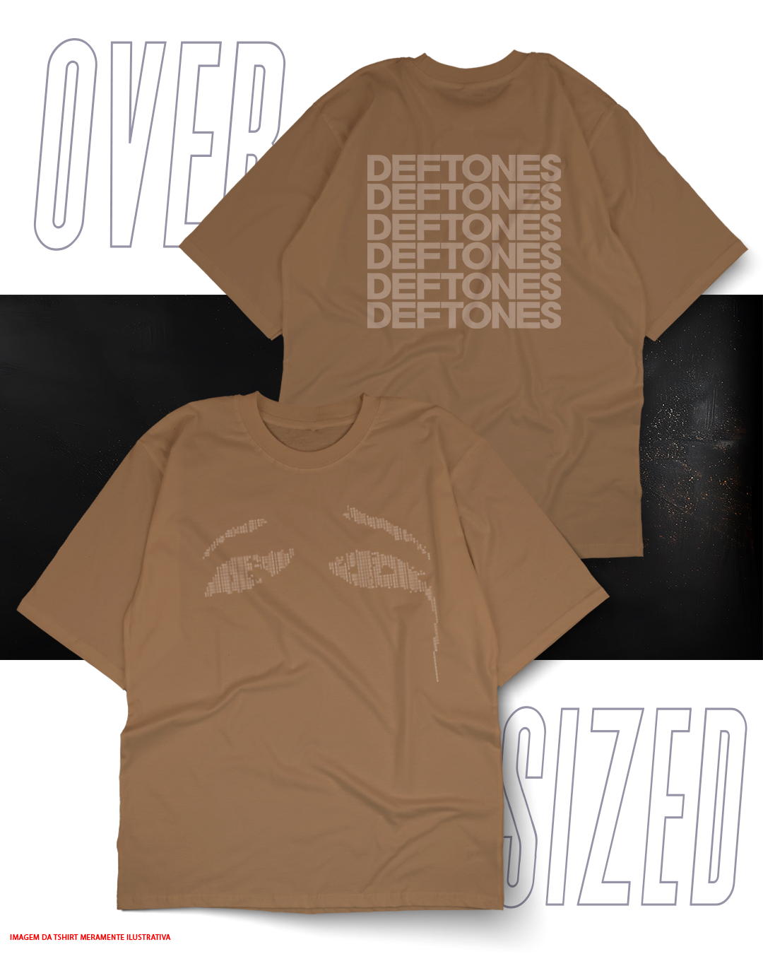 Oversized Unissex - Deftones