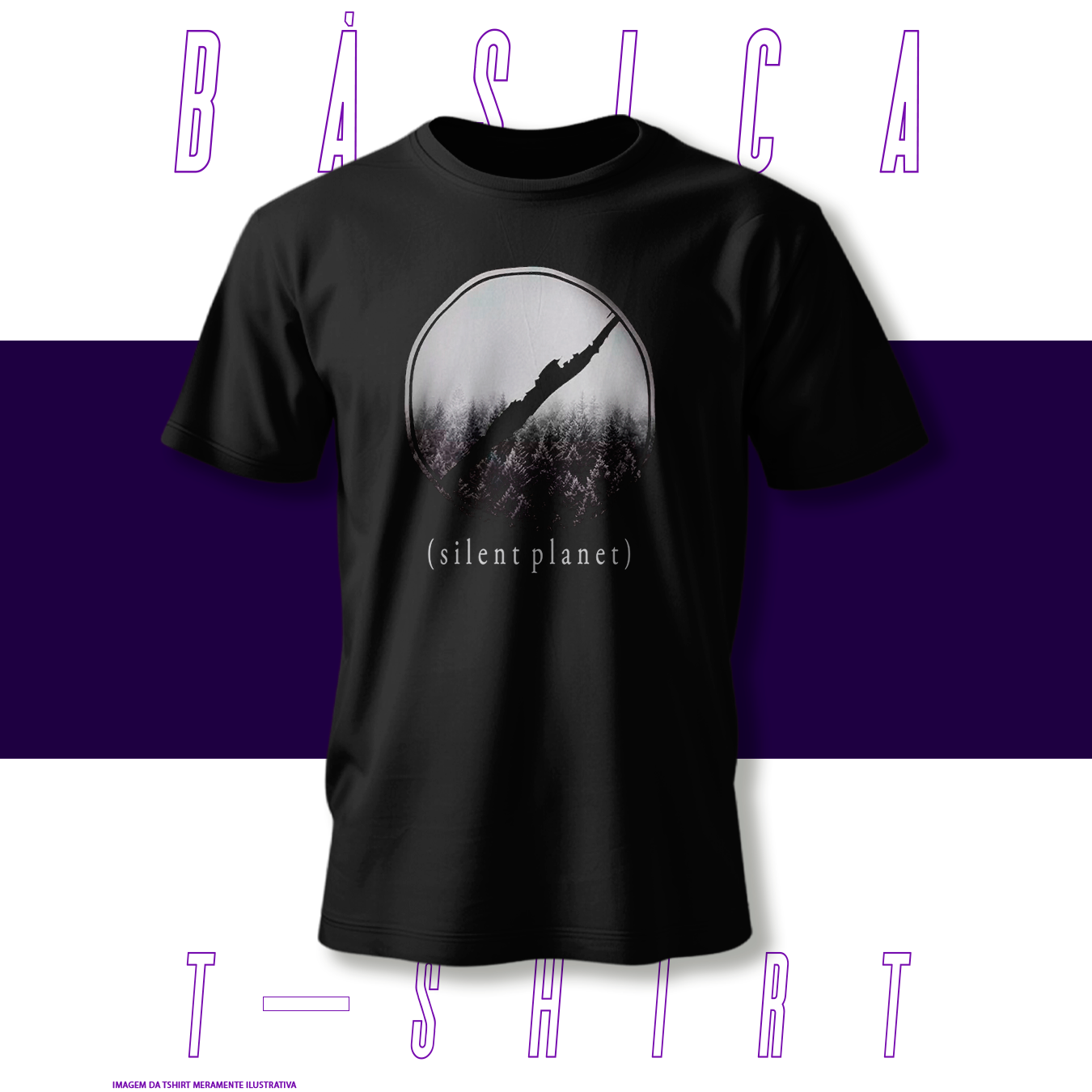 Camiseta Básica - Silent Planet