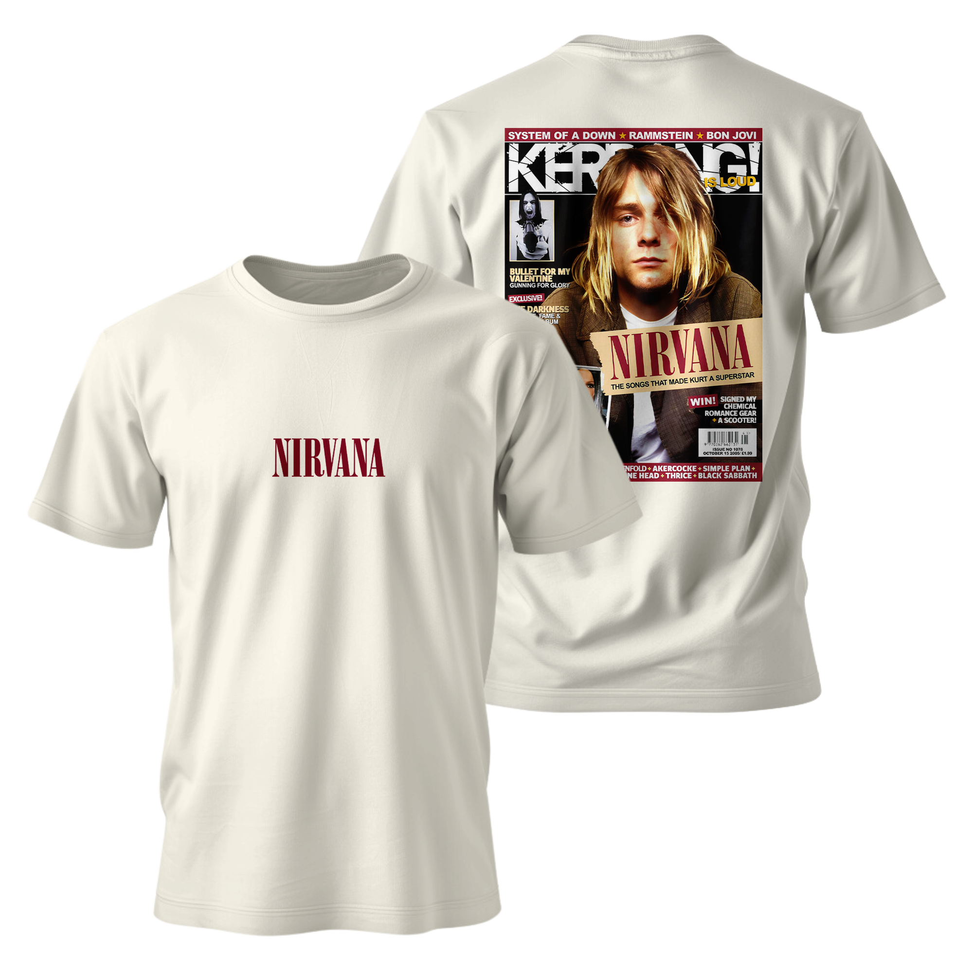 Camiseta Premium - Nirvana