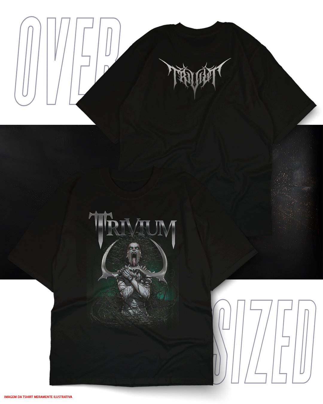 Oversized Unissex - Trivium