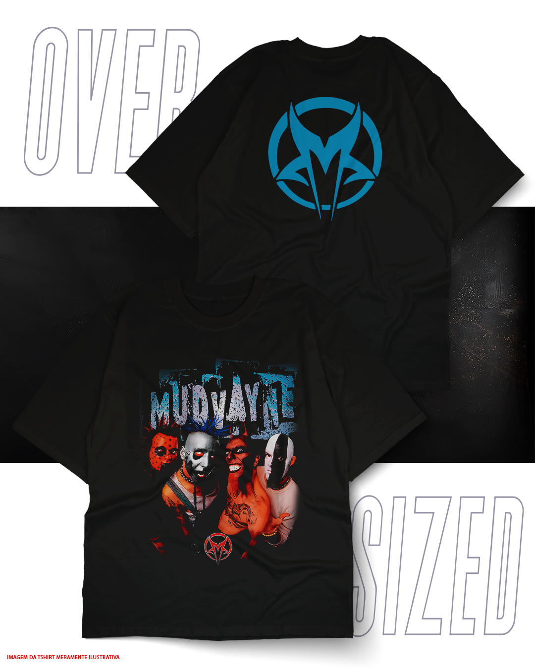 Oversized Unissex - Mudvayne
