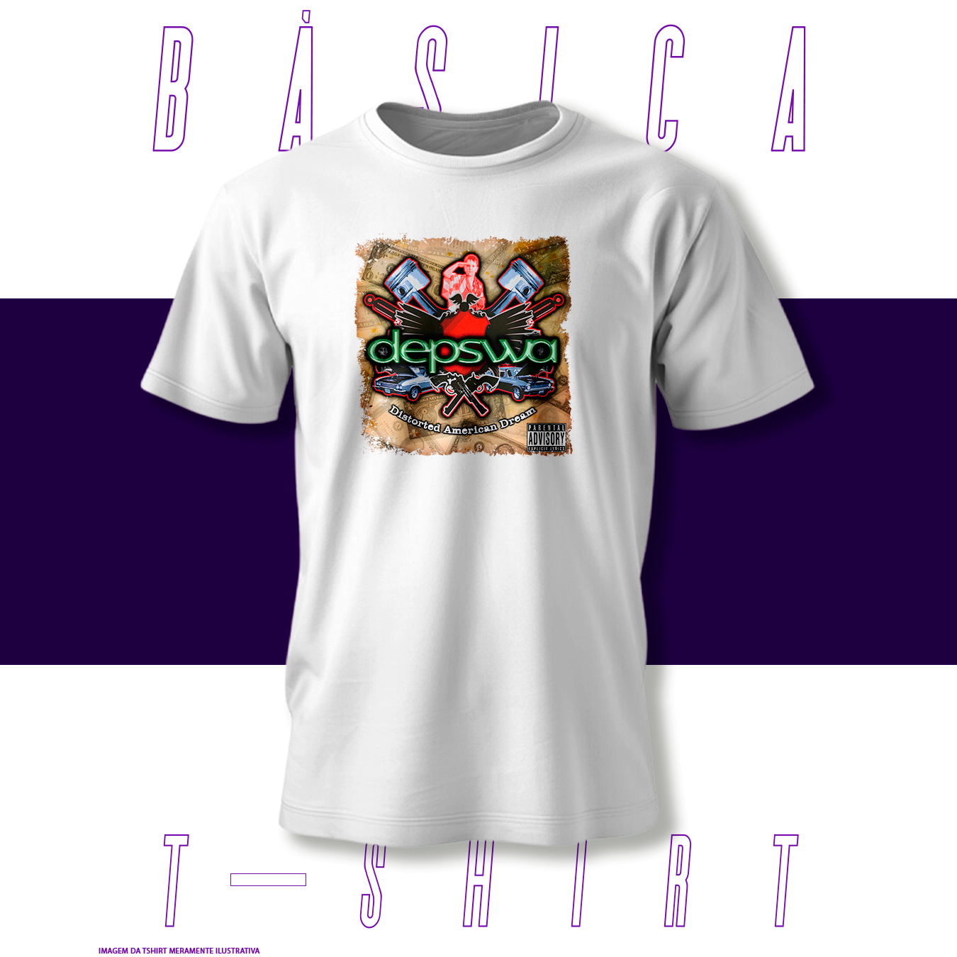 Camiseta Básica - Depswa
