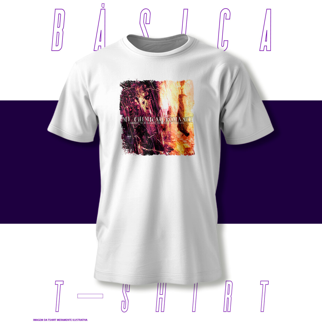 Camiseta Básica - My Chemical Romance