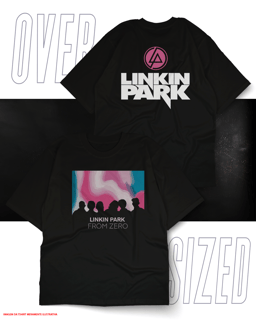 Oversized Unissex - Linkin Park