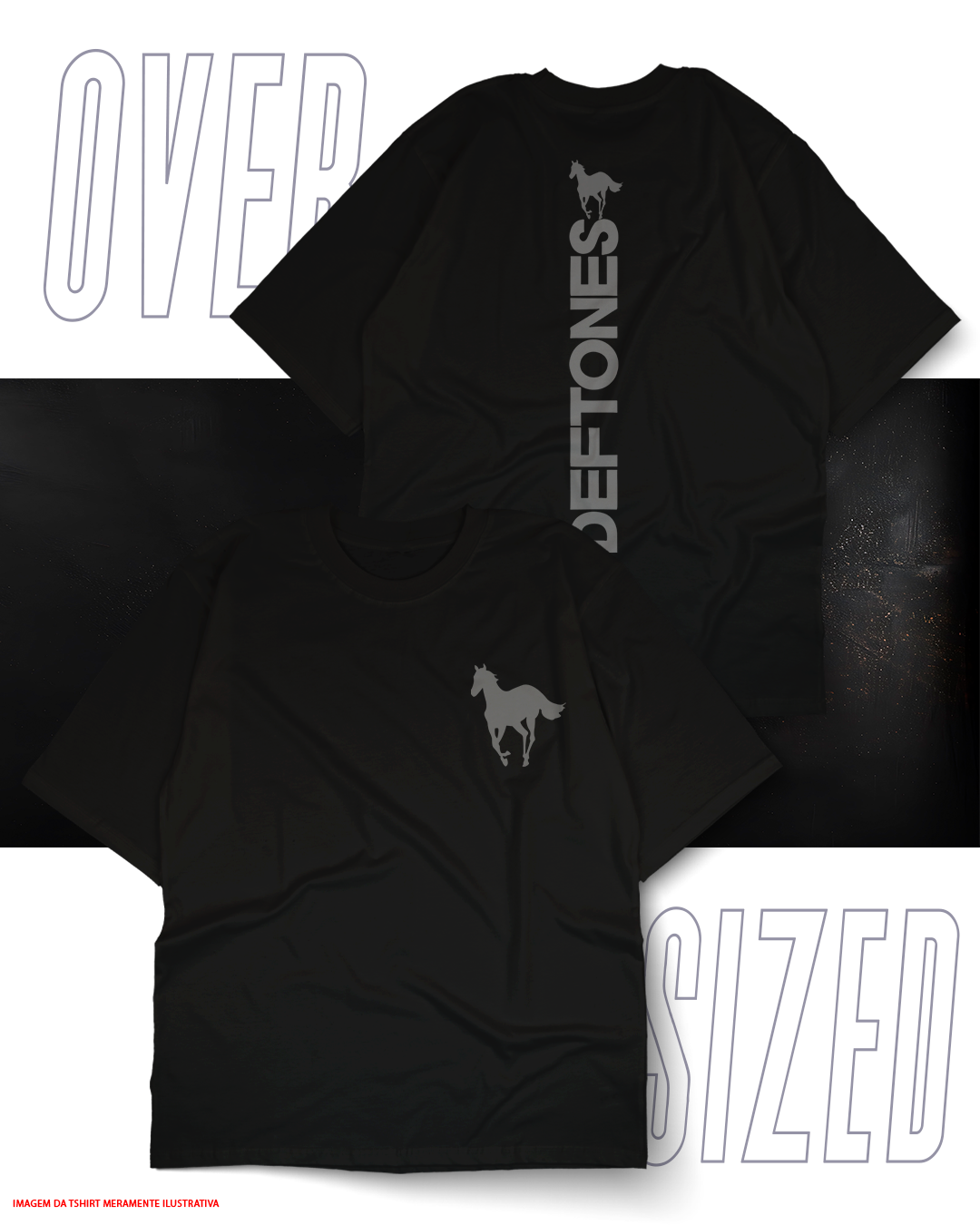 Oversized Unissex - Deftones