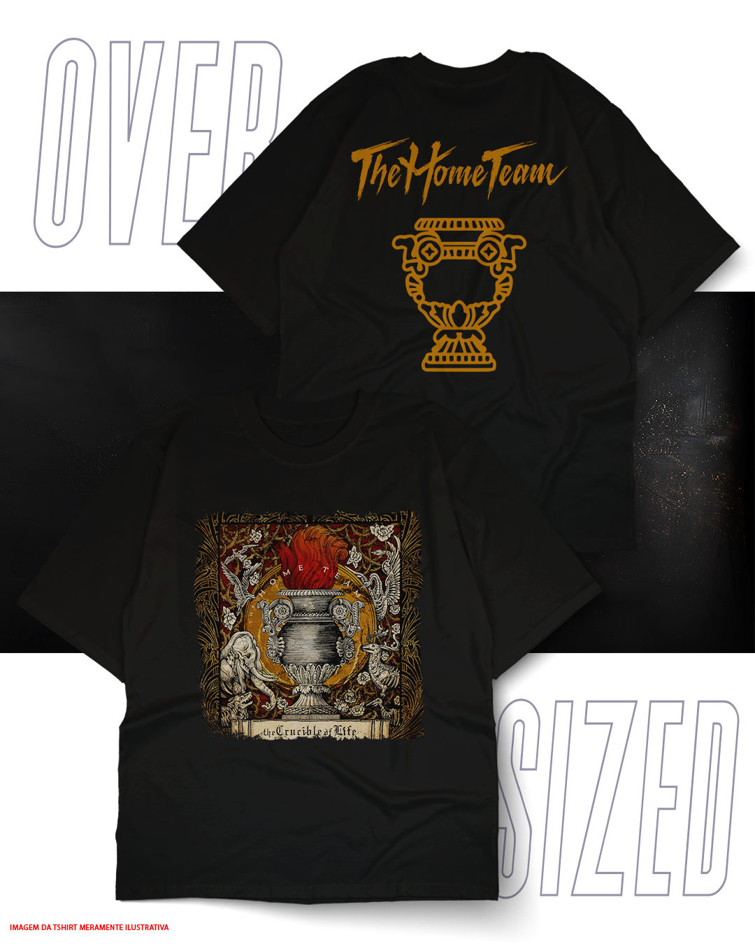 Oversized Unissex - The Home Team