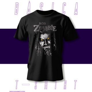 Camiseta Básica - Rob Zombie