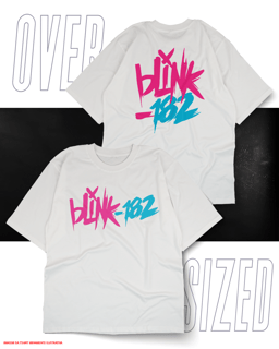 Oversized Unissex - Blink 182
