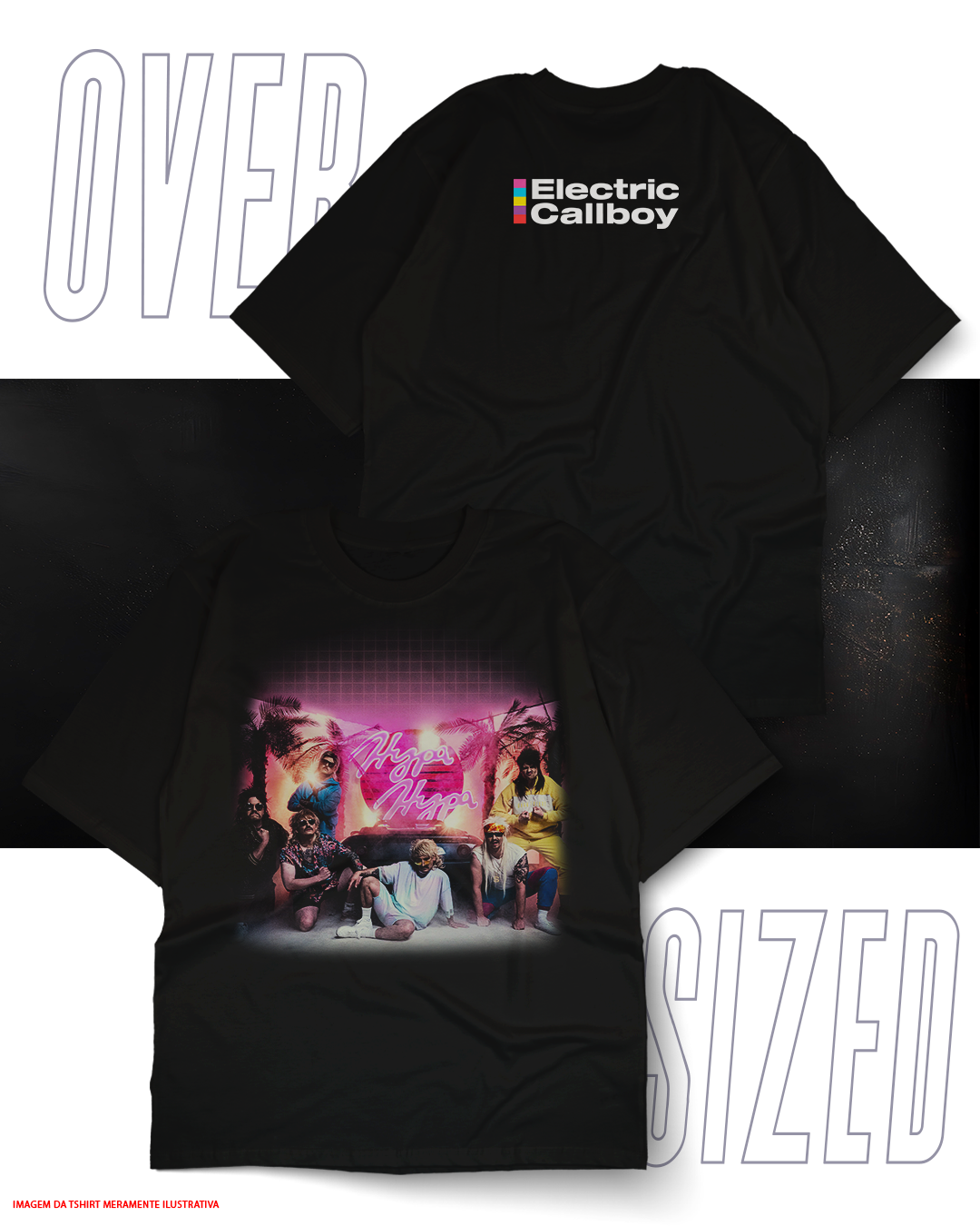 Oversized Unissex - Electric Callboy