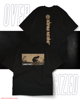 Oversized Unissex - Linkin Park