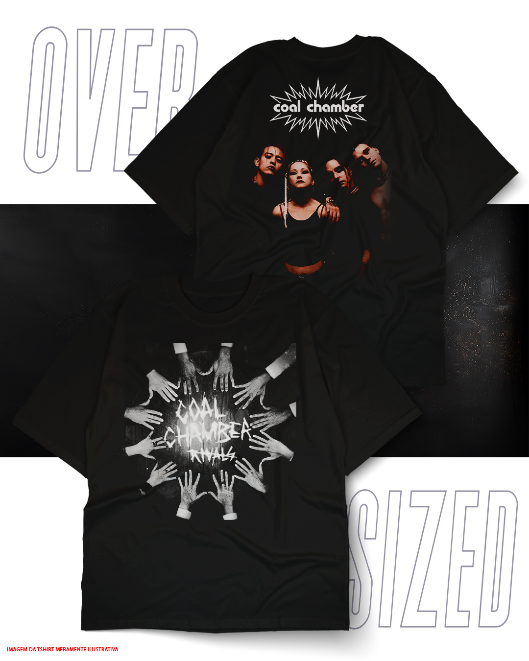 Oversized Unissex - Coal Chamber