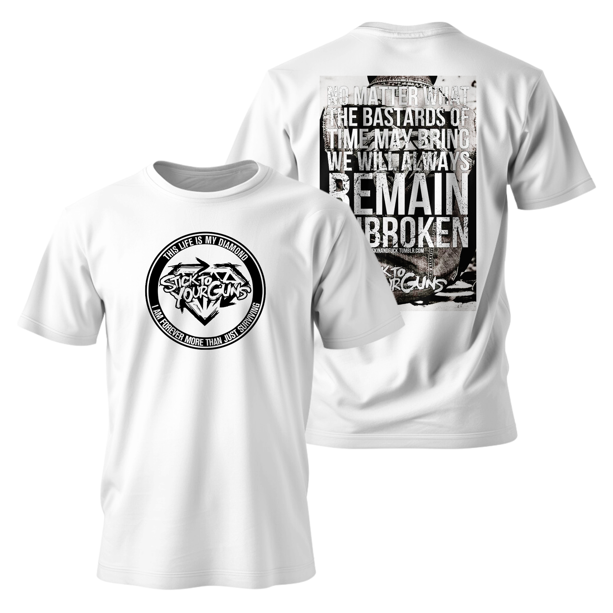 Camiseta Premium - Stick to Your Guns