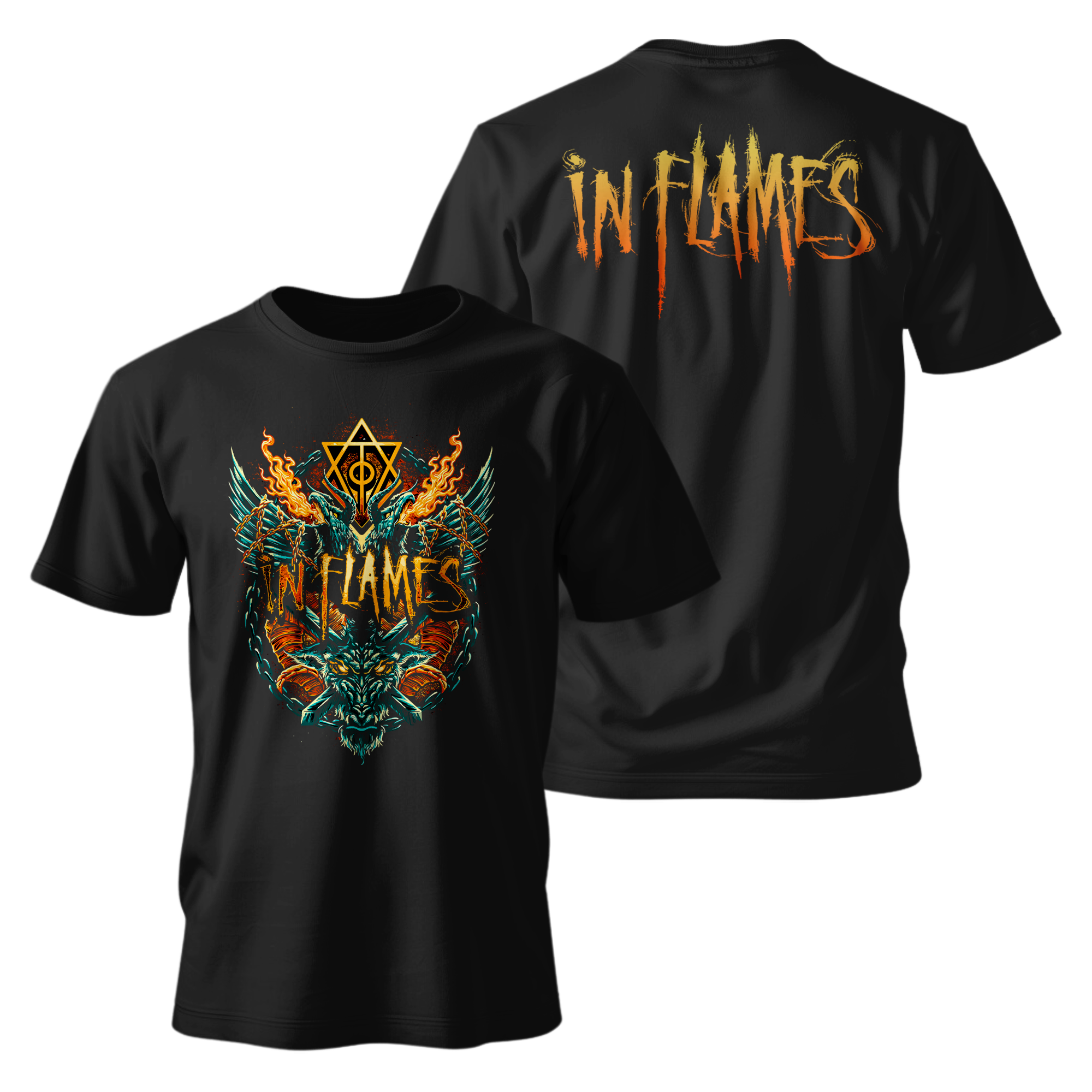 Camiseta Premium - In Flames