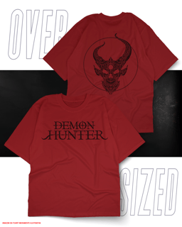 Oversized Unissex - Demon Hunter
