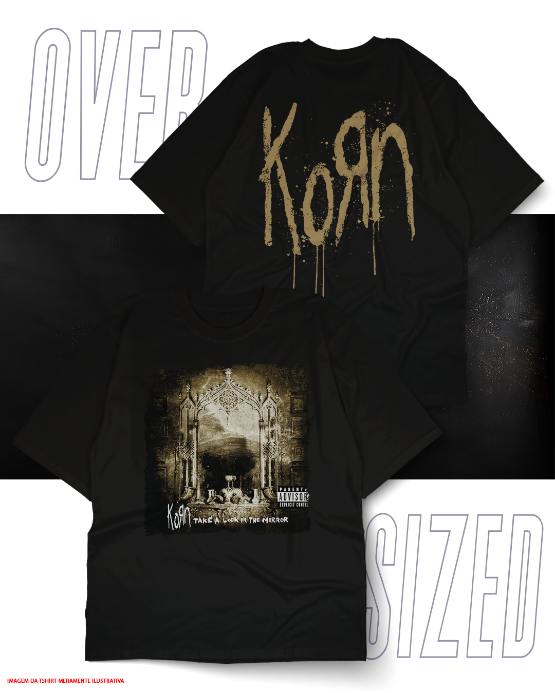 Oversized Unissex - Korn