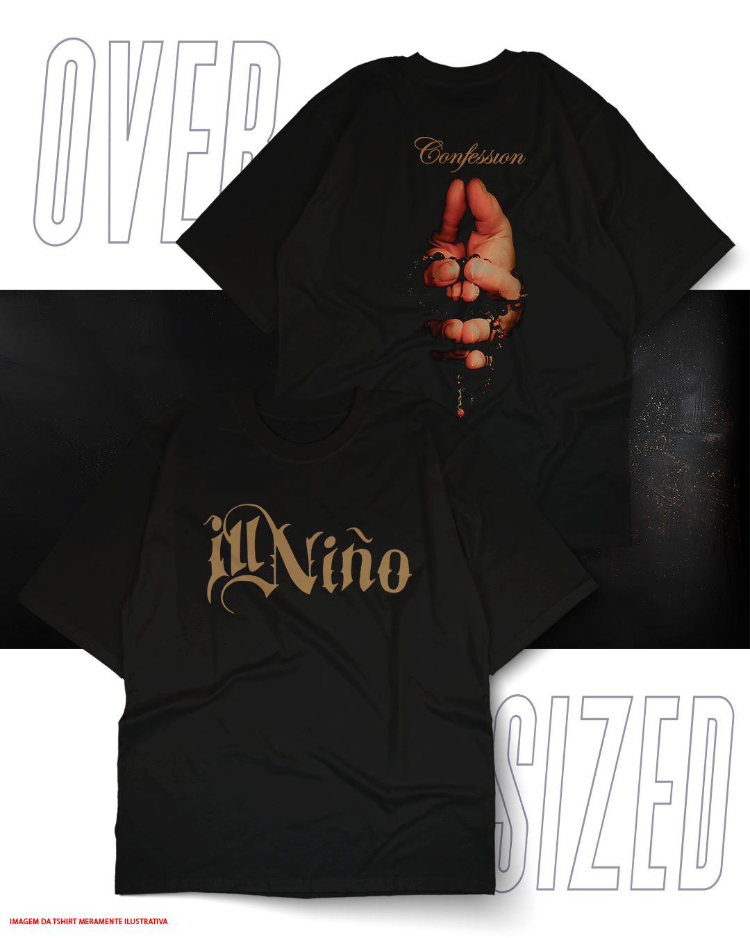 Oversized Unissex - Ill Niño