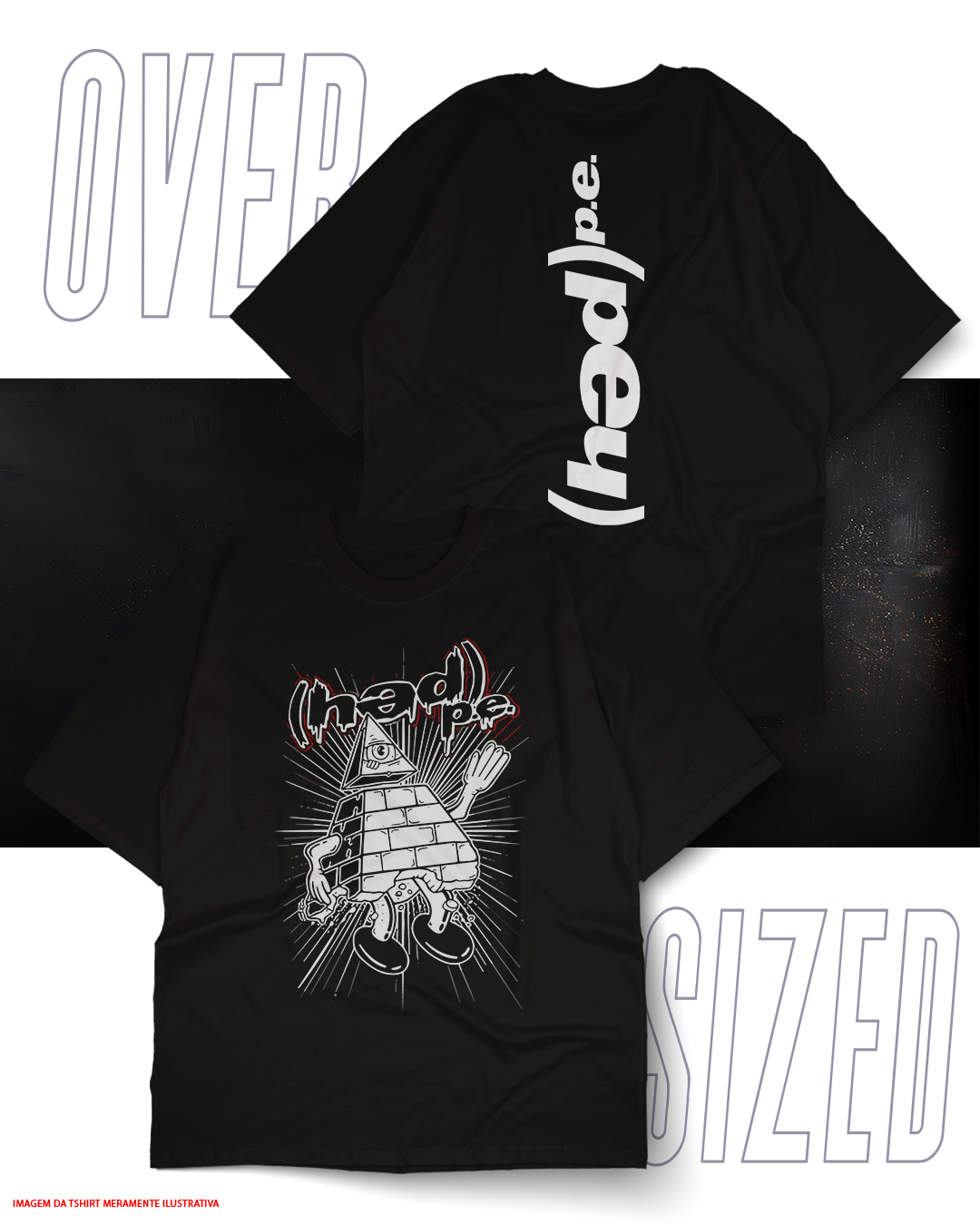  Oversized Unissex - Hed p.e.