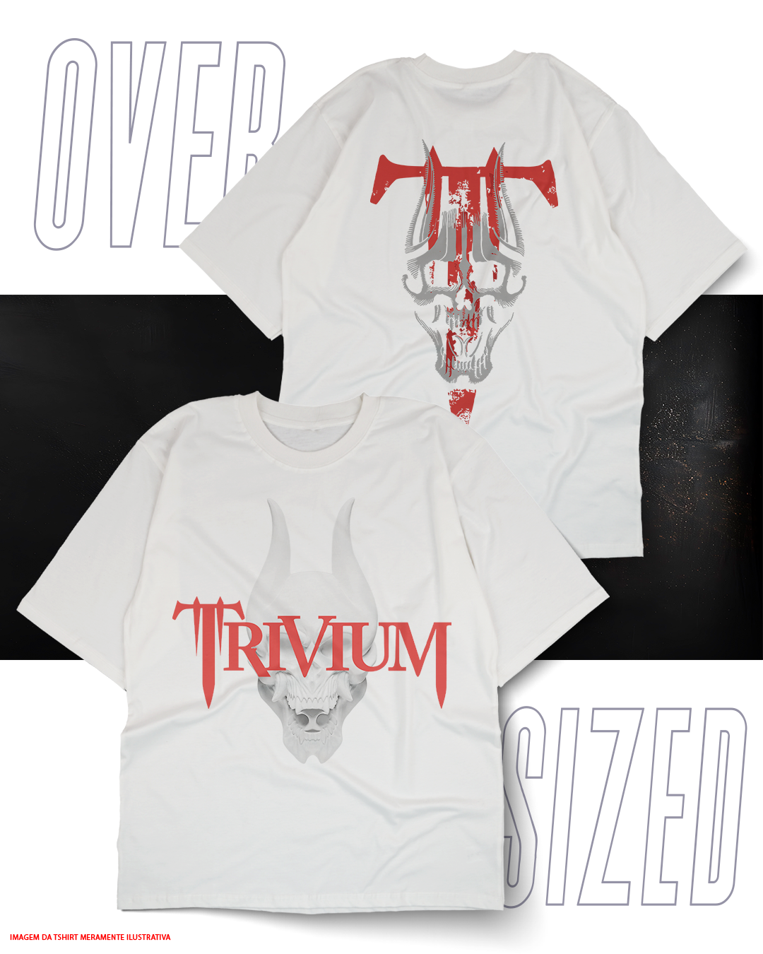 Oversized Unissex - Trivium