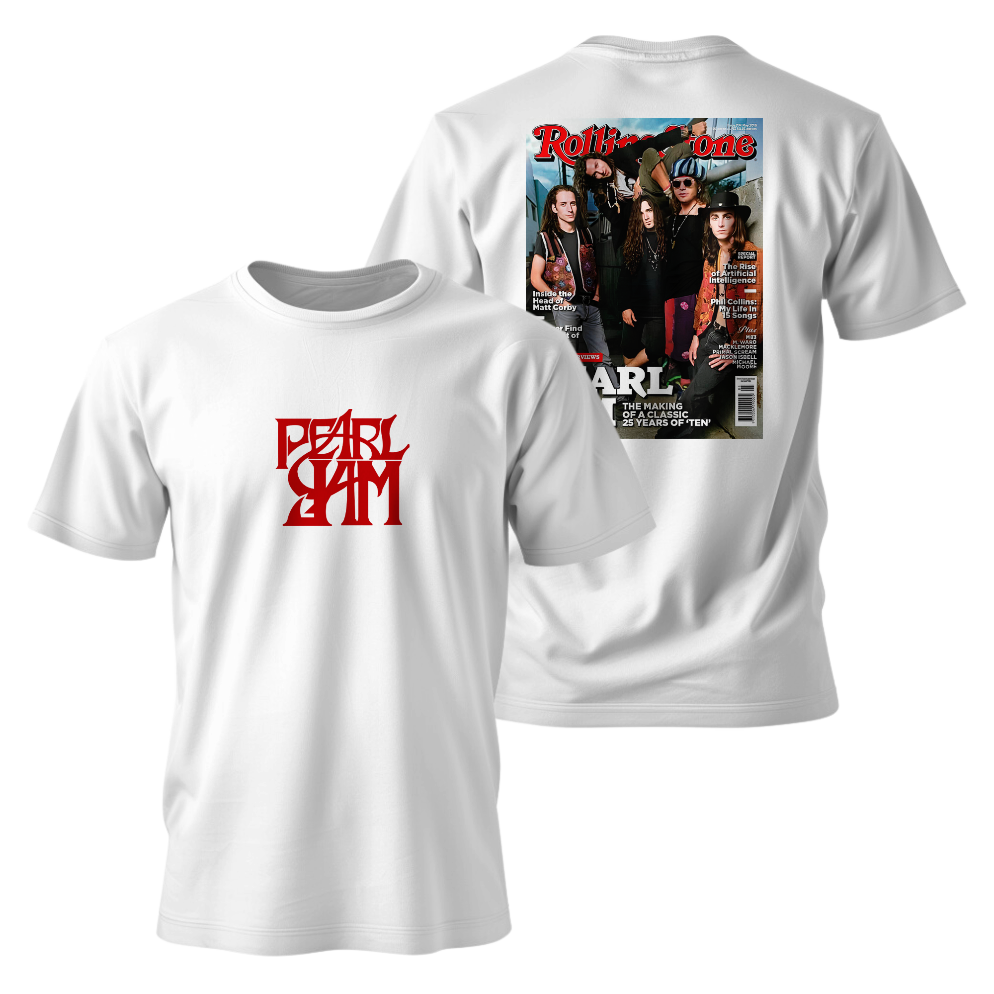 Camiseta Premium - Pearl Jam 