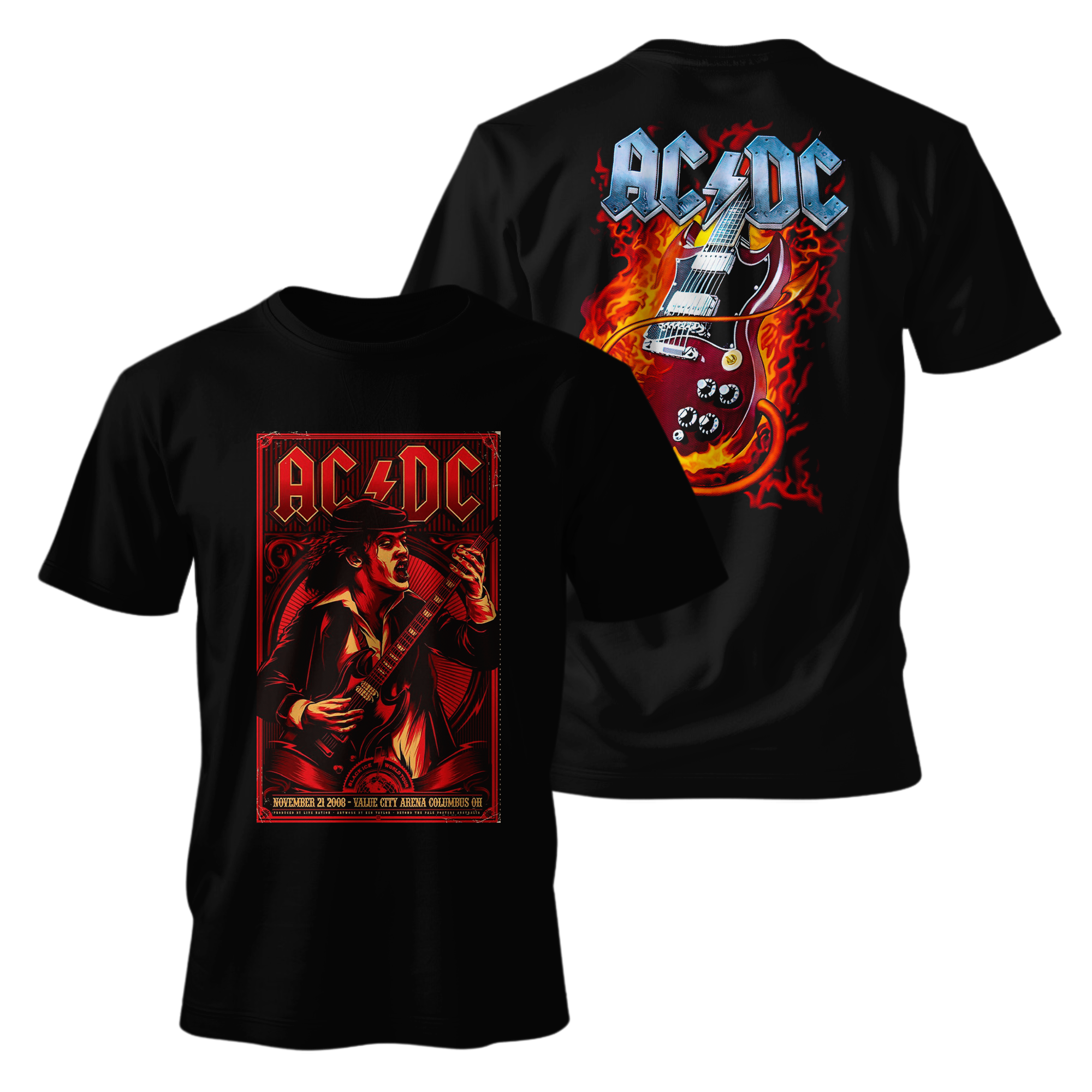 Camiseta Premium - AC DC