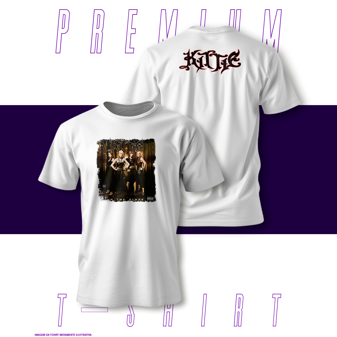 Camiseta Premium - Kittie