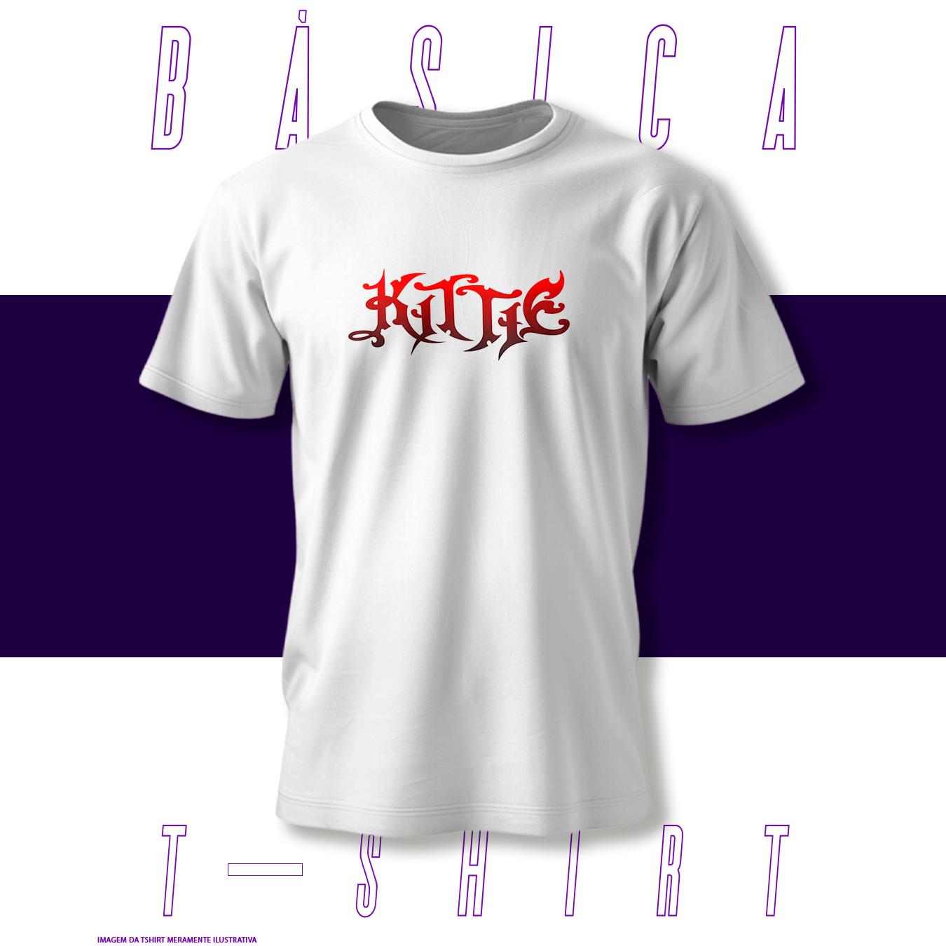 Camiseta Básica - Kittie