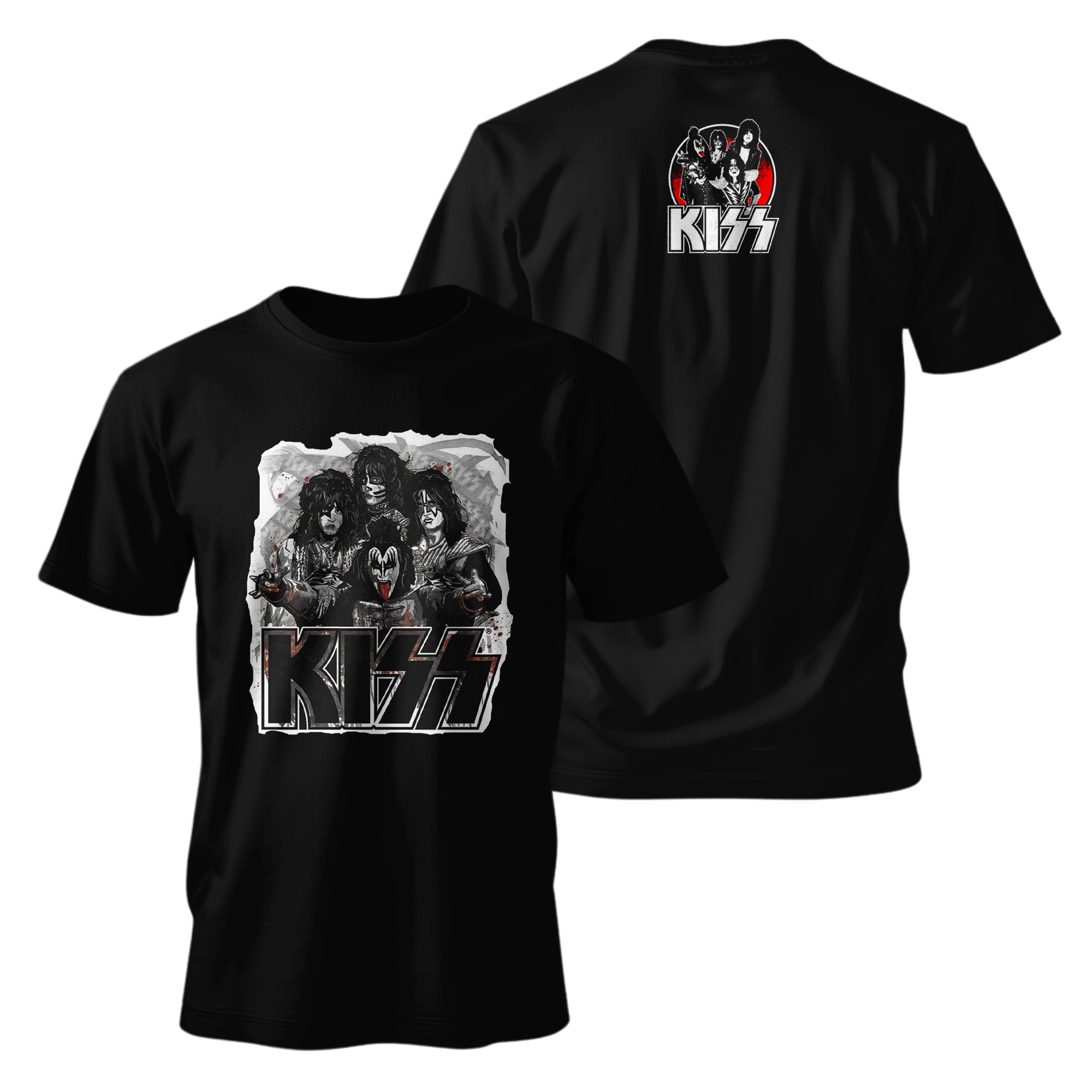 Camiseta Premium - Kiss