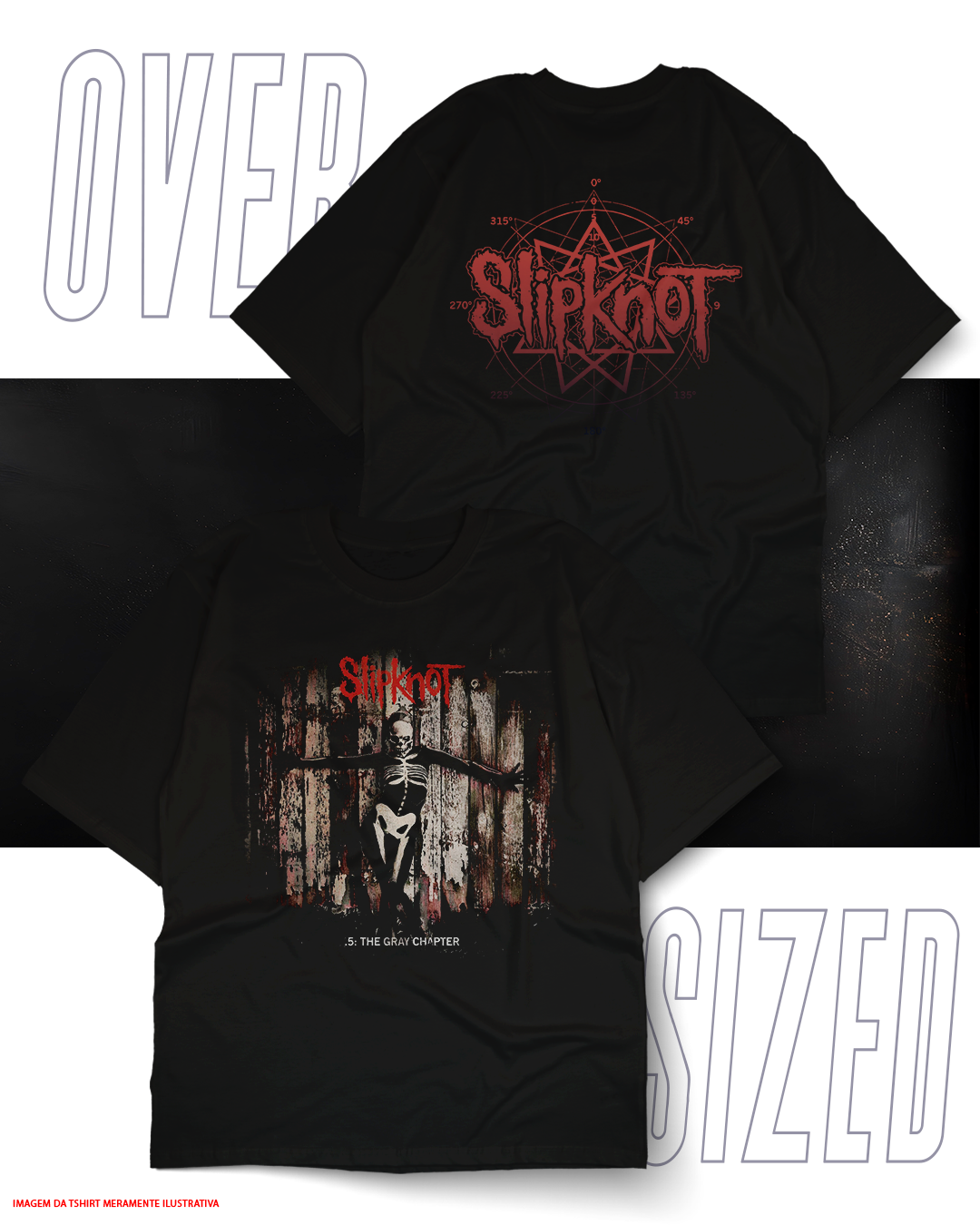 Oversized Unissex - Slipknot