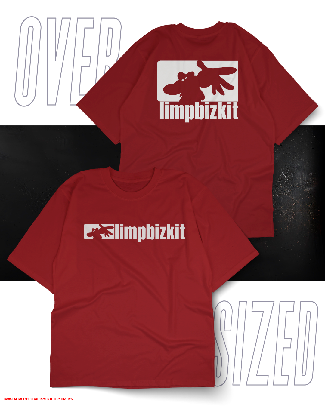 Oversized Unissex - Limpbizkit