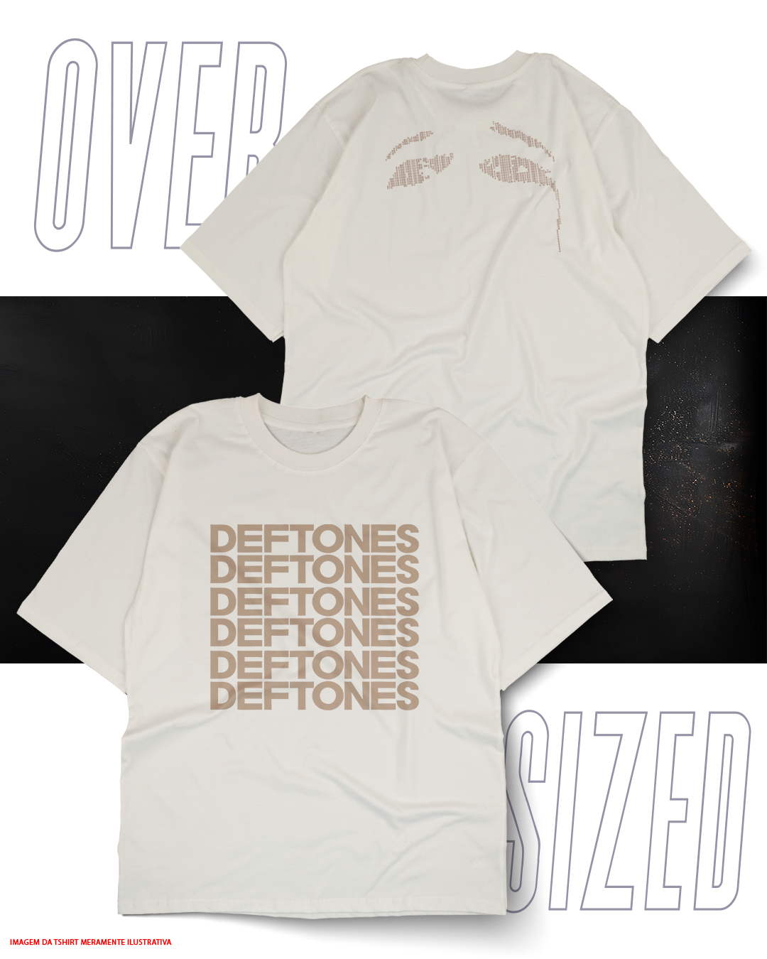 Oversized Unissex - Deftones