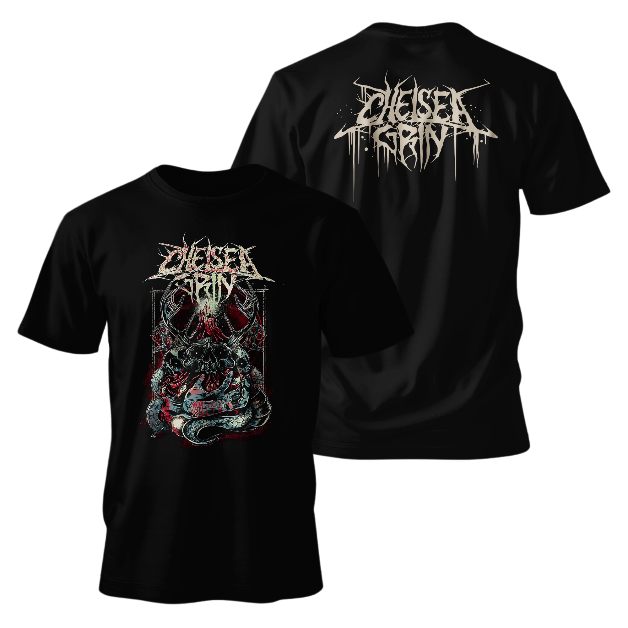 Camiseta Premium - Chelsea Grin 