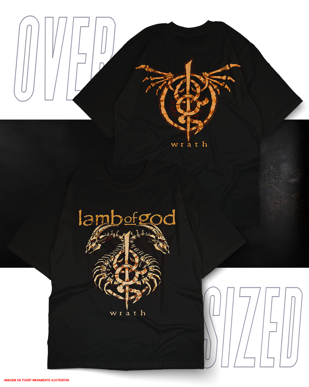 Oversized Unissex - Lamb of God