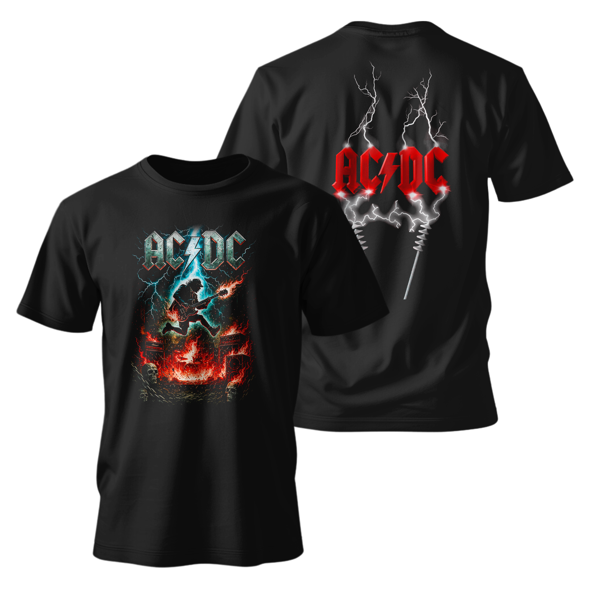 Camiseta Premium - AC DC