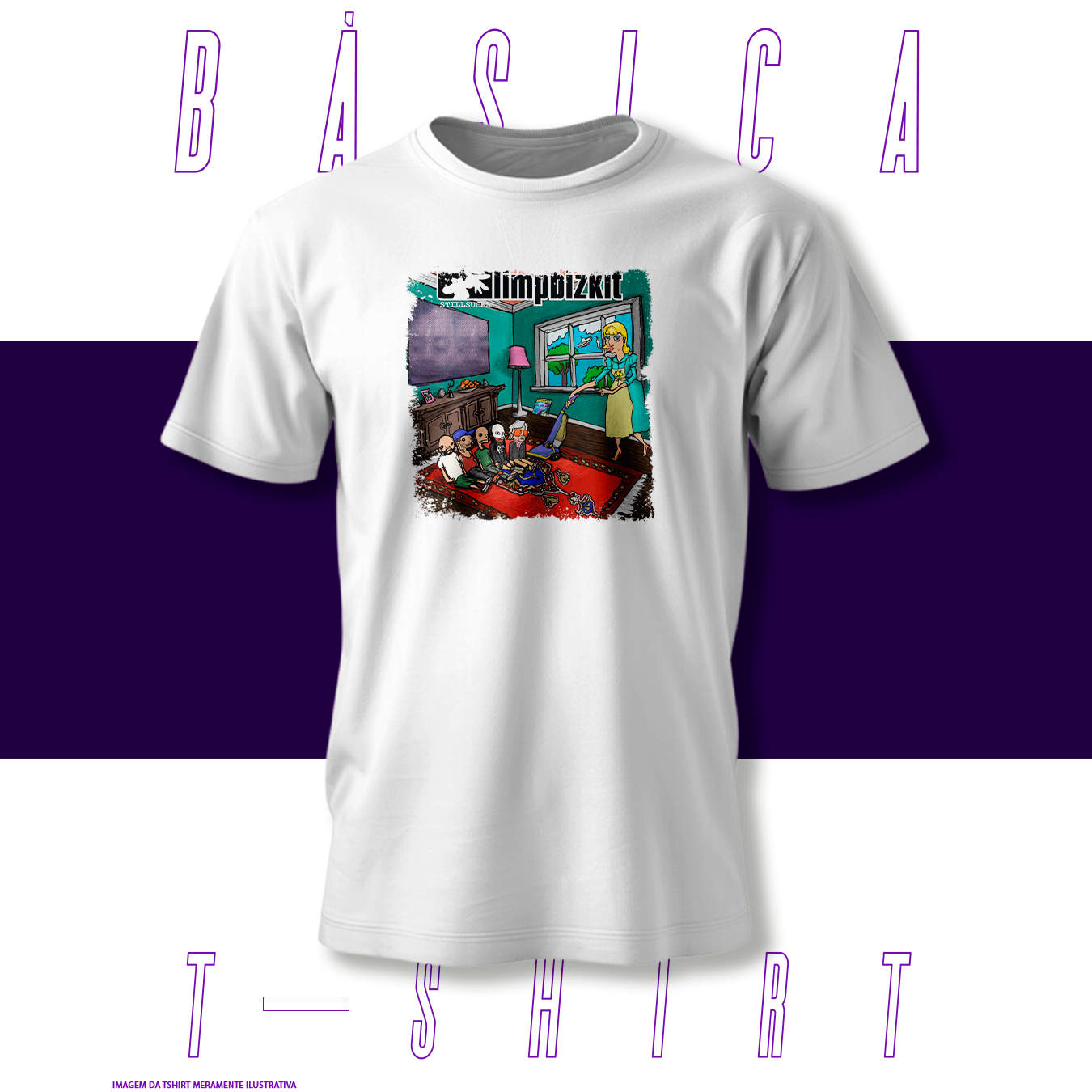 Camiseta Básica - Limpbizkit