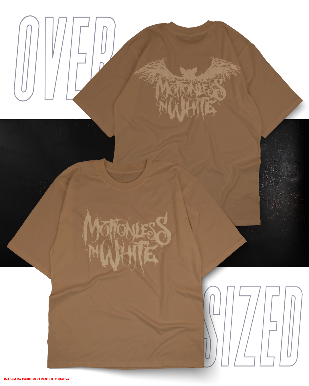 Oversized Unissex - Motionless In White