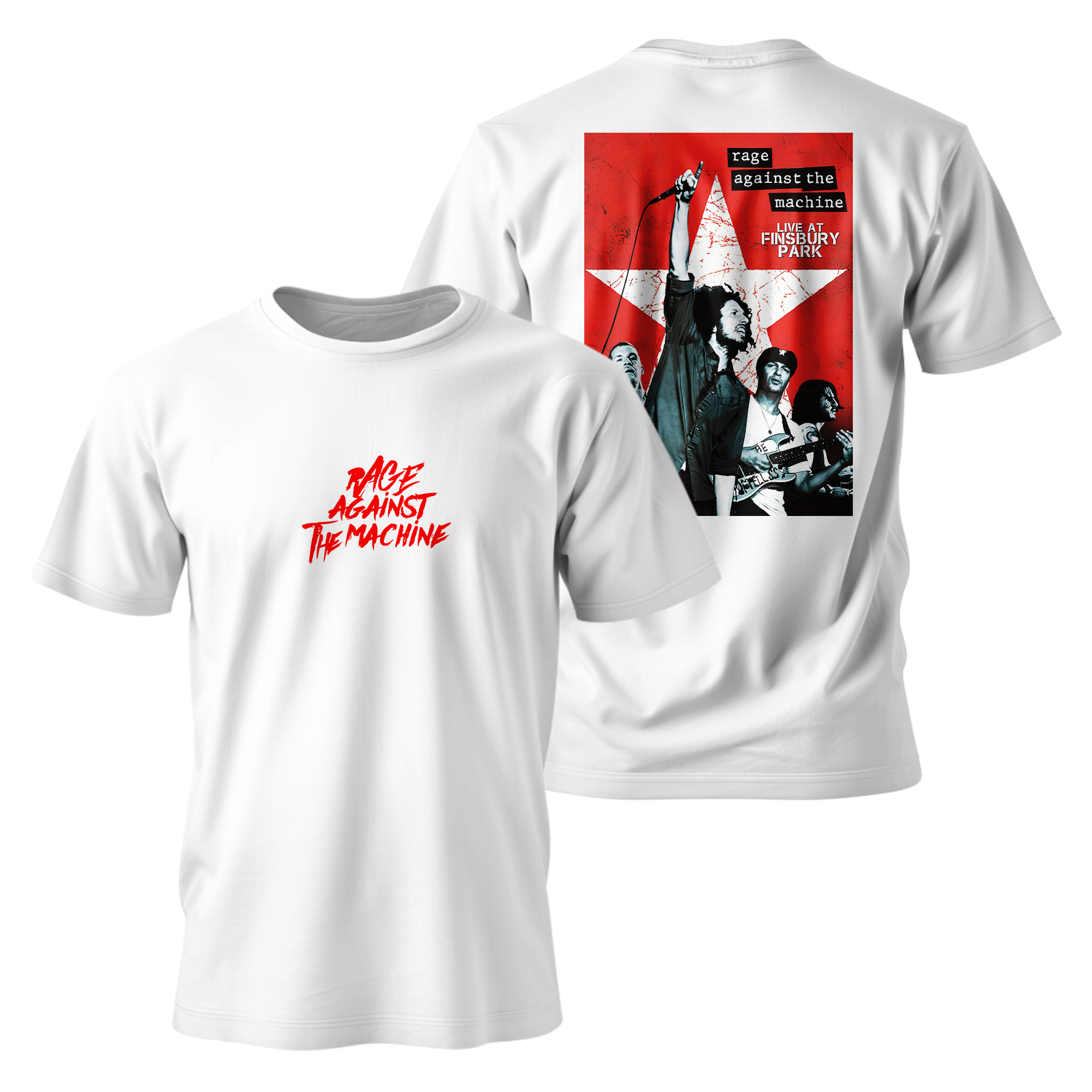 Camiseta Premium - Rage Against The Machine