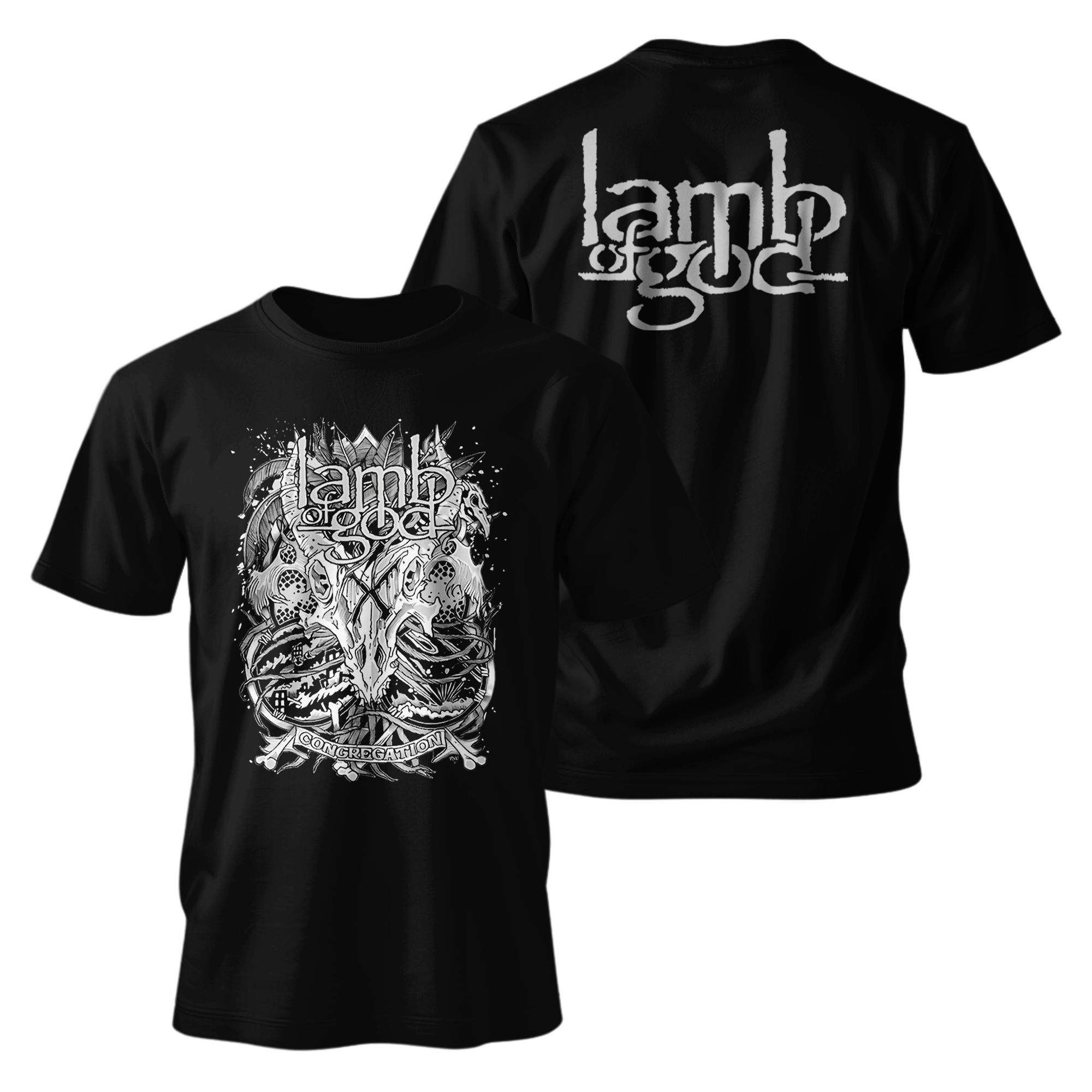 Camiseta Premium - Lamb of God
